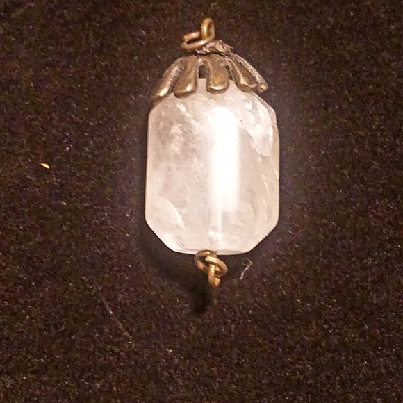 NEW! Lot of Six (6) Quartz & Various Crystals Pendulum Pendants! - Picture 6 of 16